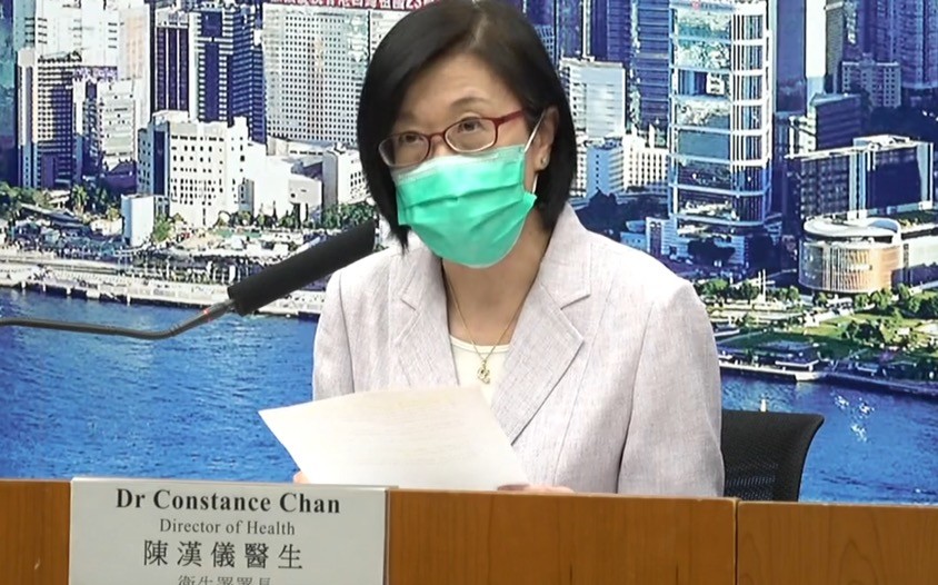 香港特区政府卫生署署长陈汉仪表示,截至今天下午1时,共有约85万名