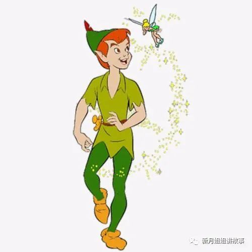 的顽皮男孩在永无岛与温迪以及她的弟弟们的所遭遇到的各种历险故事