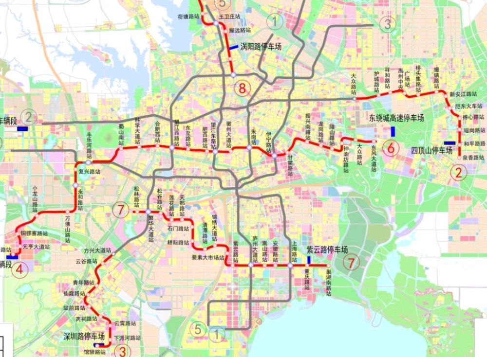 合肥地铁建设历程以及未来规划