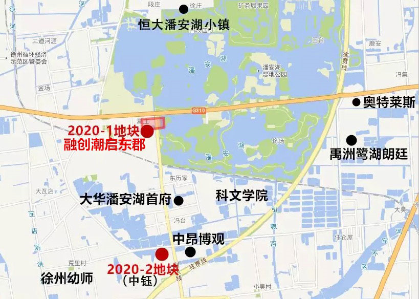中钰地块位于潘安湖大学城星光大道西侧,解忧湖公园南侧,靠近科文学院