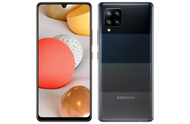 分别是手机三星galaxy a42 5g,平板galaxy tab a7,健身手环galaxy fit