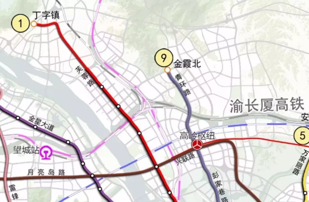 青竹湖曦园距离彩霞路站约两公里,规划中的地铁9号线,终点青竹湖站就