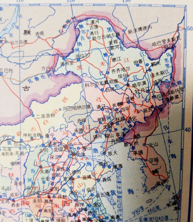 1975年的中国地图,看看和今天有哪些不同?