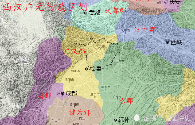 四川广元行政区划史四分五裂的唐宋阆中主导的明清