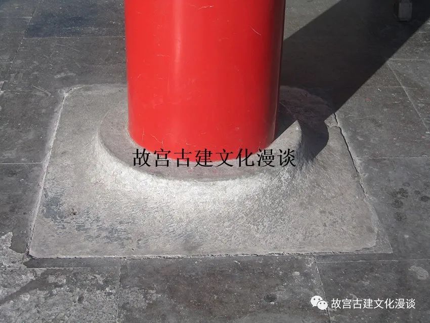 紫禁城古建木柱抗震稳定构造