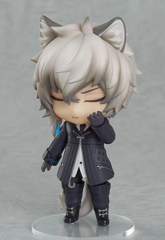 【手办】gsc《明日方舟》银灰 q版 粘土人可动手办