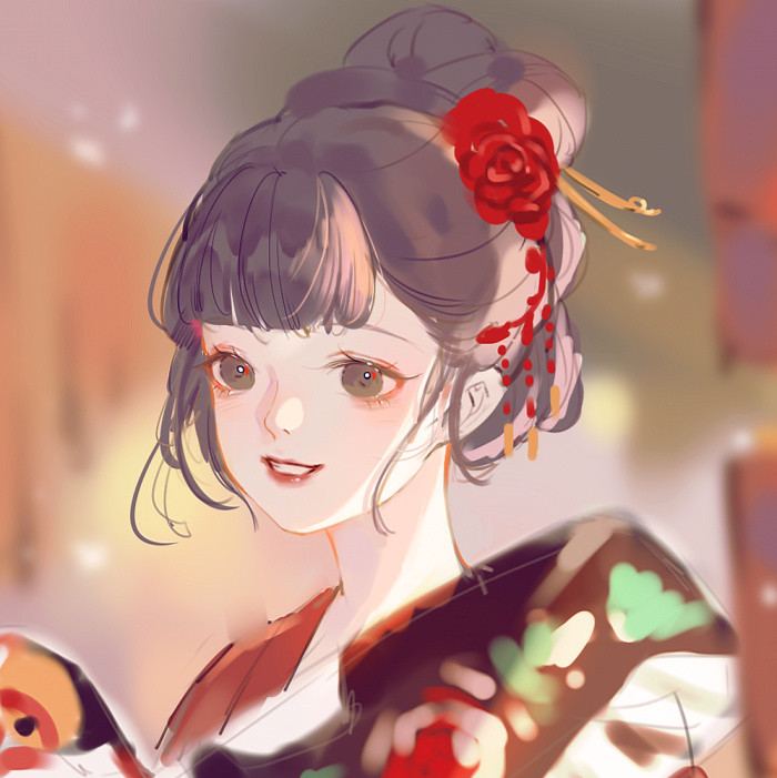 一眼惊艳万年的古风女头