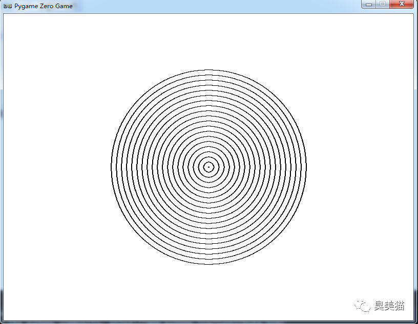 python游戏趣味编程:美丽的圆圈画