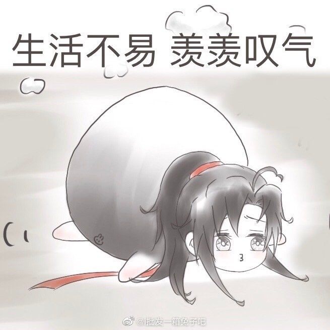 魔道祖师:忘羡—团子养成日记表情包