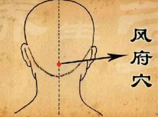 本穴物质为哑门穴传来的天部阳气,至本穴后,此气散热吸湿并化为天部