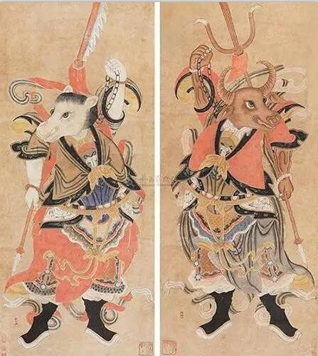 山海经西山山系第二山系山神竟是牛头马面的原型