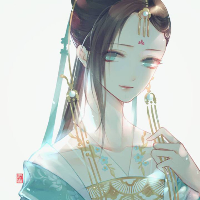 仙气十足的动漫女头