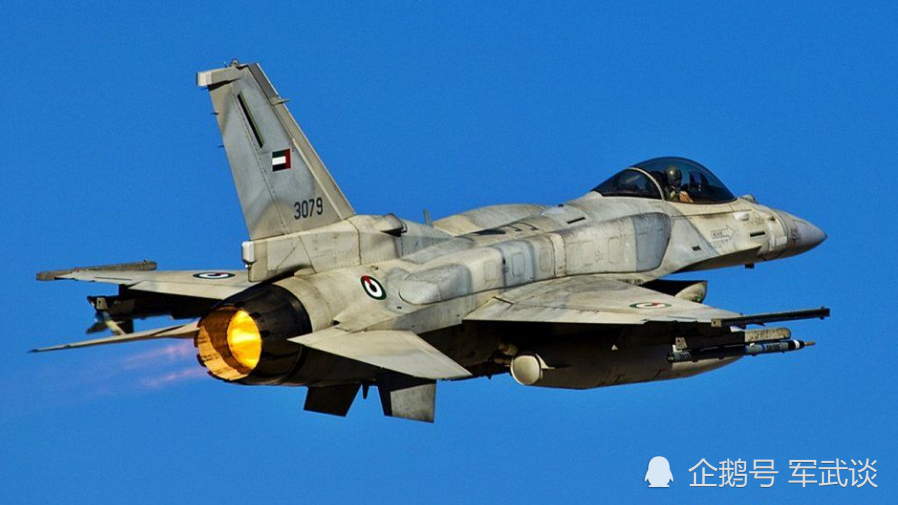 阿联酋空军装备的f-16e战斗机
