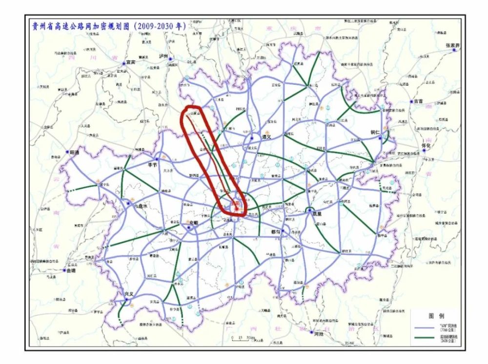 根据规划,贵阳市"新四环"是贵阳市打造的"一轴五环九横十纵"城市骨干