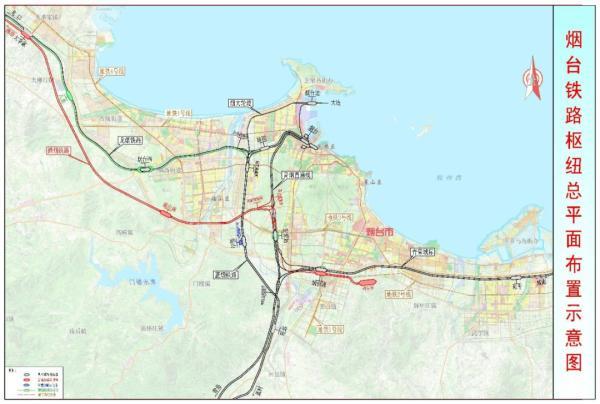 烟台高铁新动向莱荣高铁潍烟高铁最高清线路示意图来了