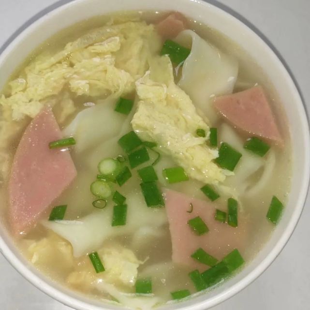 午点: 三鲜面块