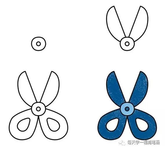 每天学一幅简笔画-生活小物简笔画图片大全!