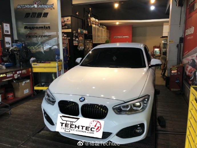 宝马118i b38刷ecu改装德国techtec刷电脑改装动力升级