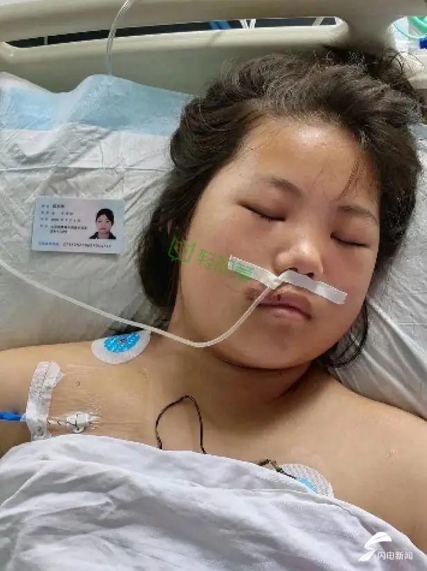 父亲去世母亲改嫁临沂14岁少女遭遇车祸双腿截肢急需救助