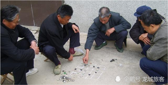 六人口下棋_下棋简笔画