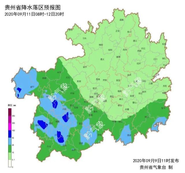 暴雨,大暴雨!贵州20多条河流可能发生小洪水