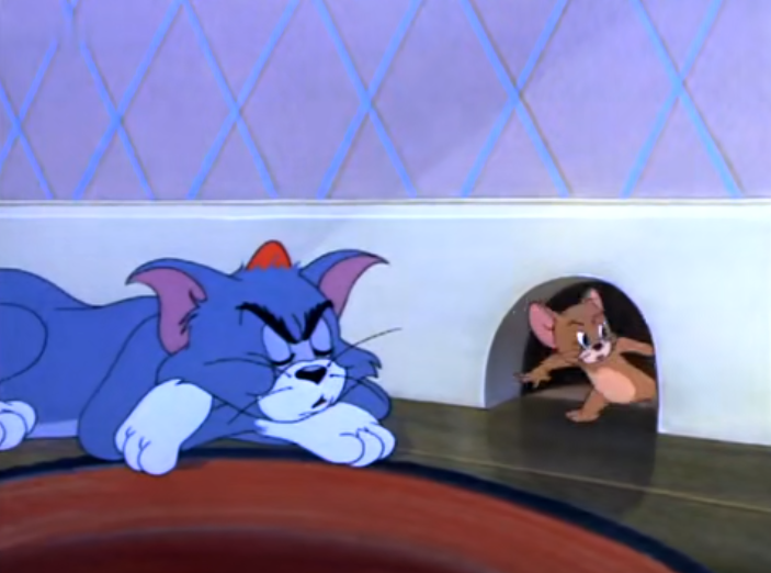 猫和老鼠:杰瑞看到汤姆睡着了,没想到却也看到了朝着汤姆过来的主人!