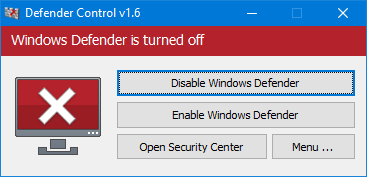 关闭windowsdefender