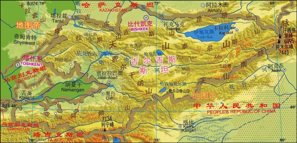 吉尔吉斯斯坦人口多少_中亚有一国家,自称是是中国人的后裔,如今,与中国的关