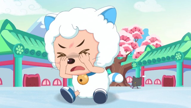 不过,可爱归可爱,认真起来的猫化喜羊羊也是气场炸裂.