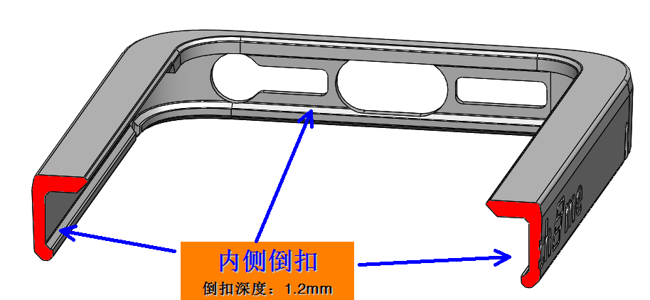 经典模具结构-内侧环形倒扣脱模