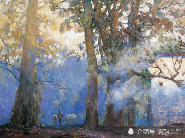 当代油画家鲍加油画作品欣赏