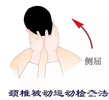 从而估计颈椎的活动度,正常颈椎可屈曲约45度,这是患者主动活动的度数