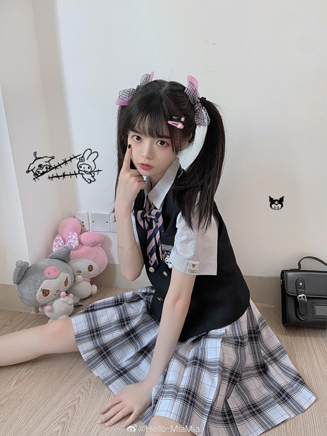 jk制服日常第50期:kuromi系列