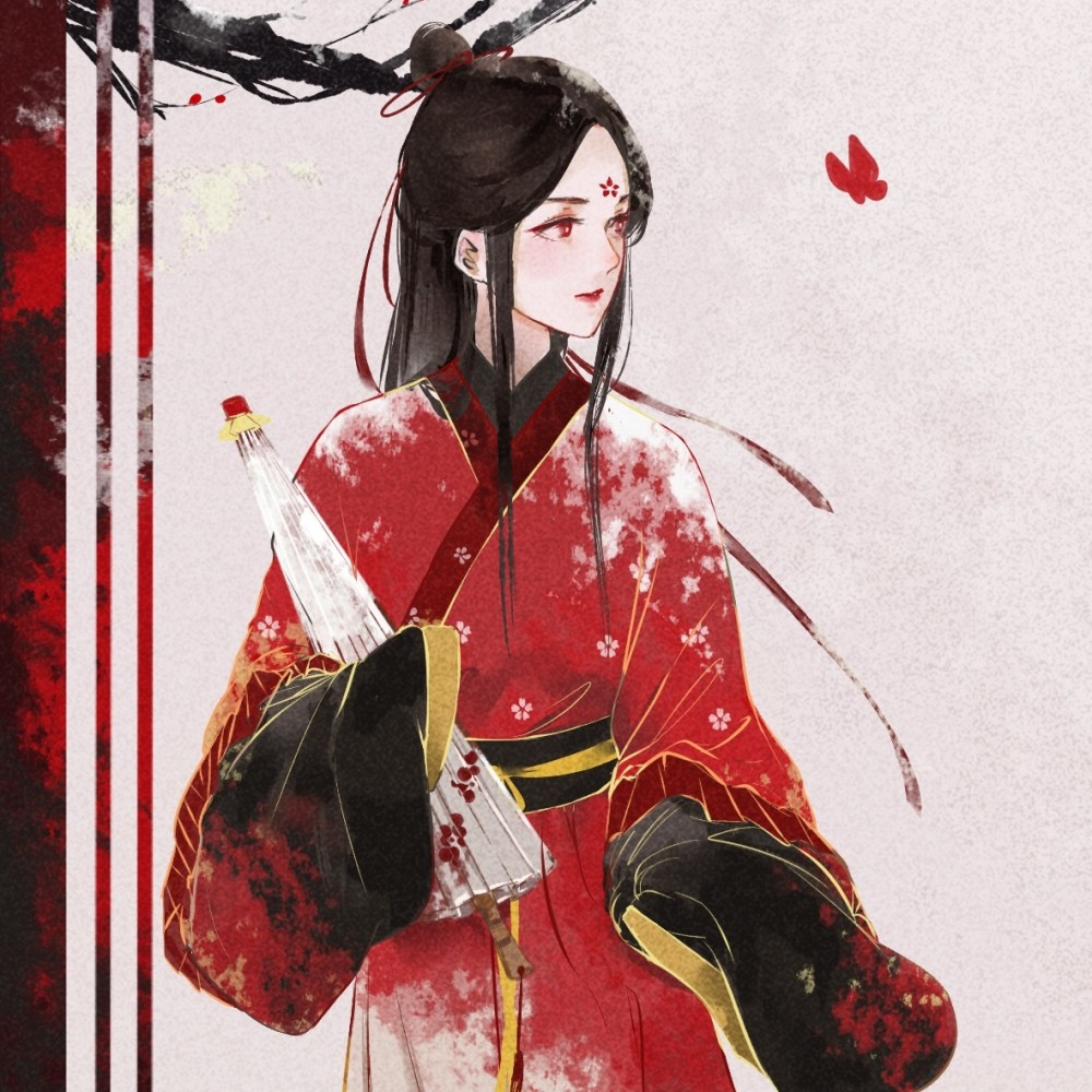 古风头像:当迪士尼公主遇上汉服