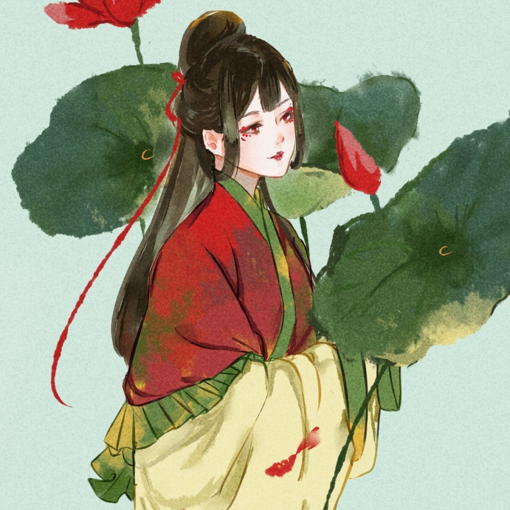 古风头像:当迪士尼公主遇上汉服
