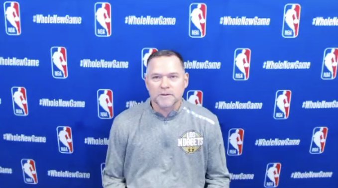 掘金主帅 快船是夺冠热门 放弃很容易但我们选择战斗