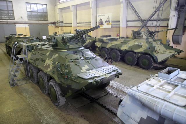 乌克兰大批装甲车零部件由白俄罗斯提供