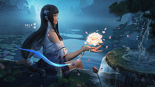 王者cos荣耀美少女神还原西施牛奶肌美哭了阿离兔耳萌翻李信