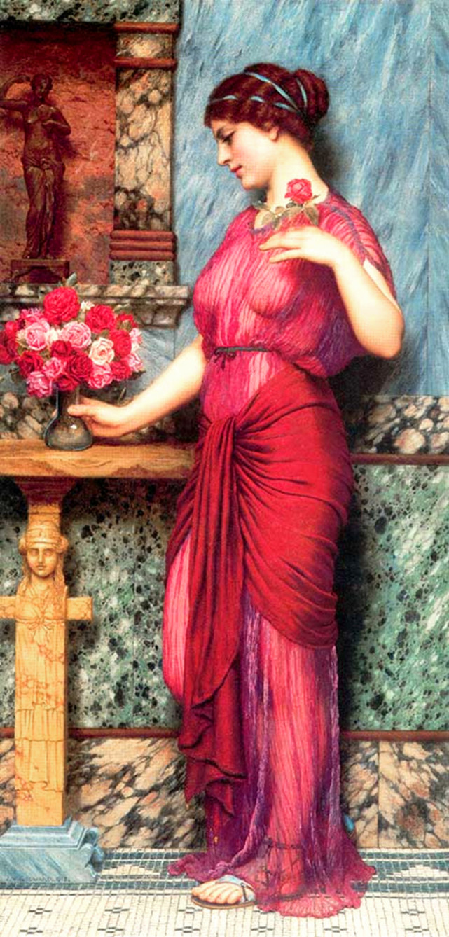 1912年的油画《向维纳斯献祭》