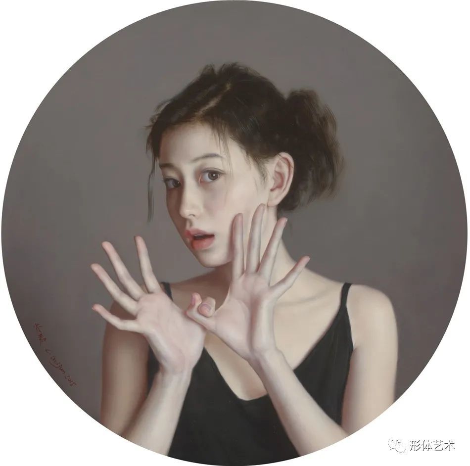 李贵君油画少女系列作品欣赏