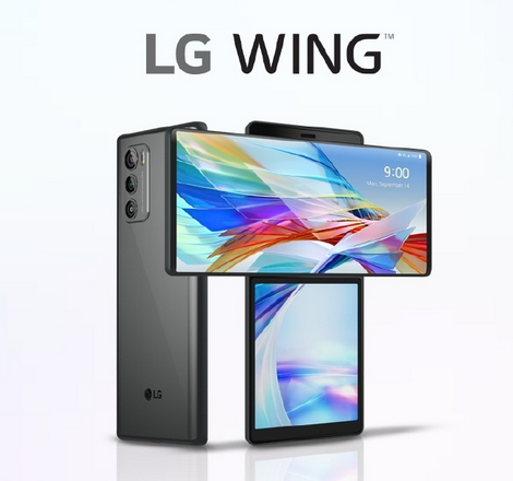 旋转屏的lg wing,为了创新而另类