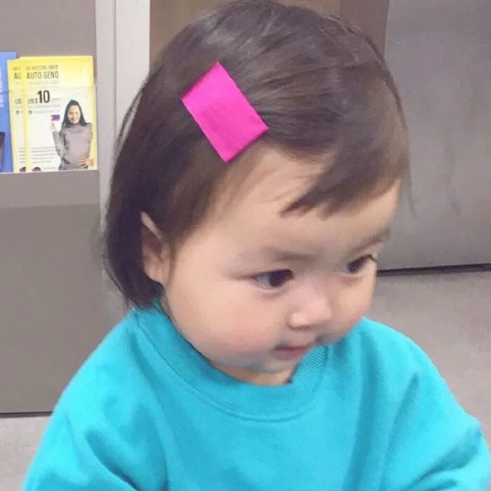 萌娃头像:0915可爱萌萌哒小孩子黑色头像