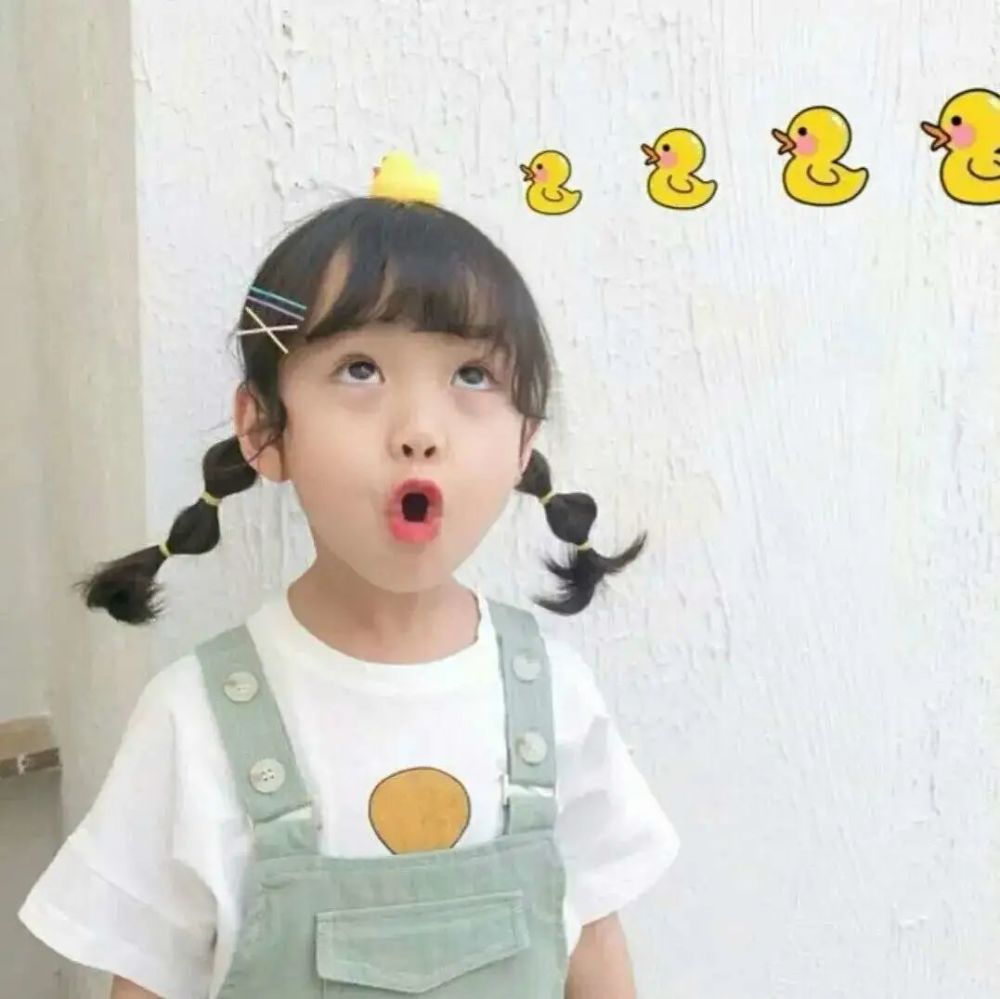 萌娃头像:0915可爱萌萌哒小孩子黑色头像