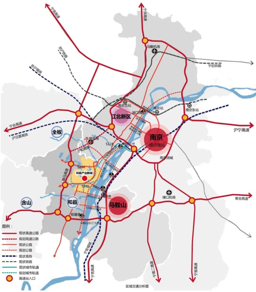 和县乌江位于南京都市圈核心圈层,是安徽东大门,距南京主城新街口约35