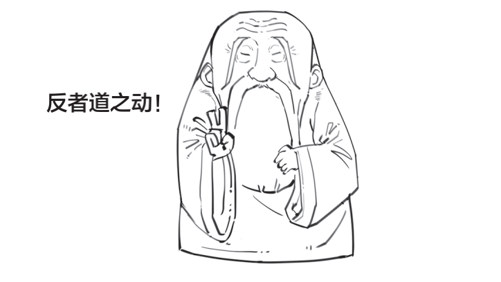 这句话是什么意思呢?其实就是我们常说的物极必反.