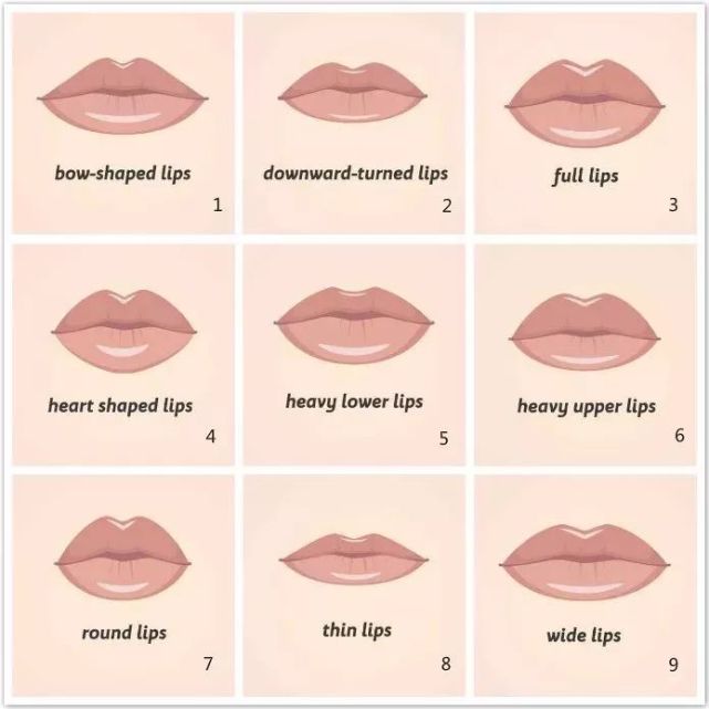 面相学中不同的嘴唇有着不同的性格9种嘴形告诉你