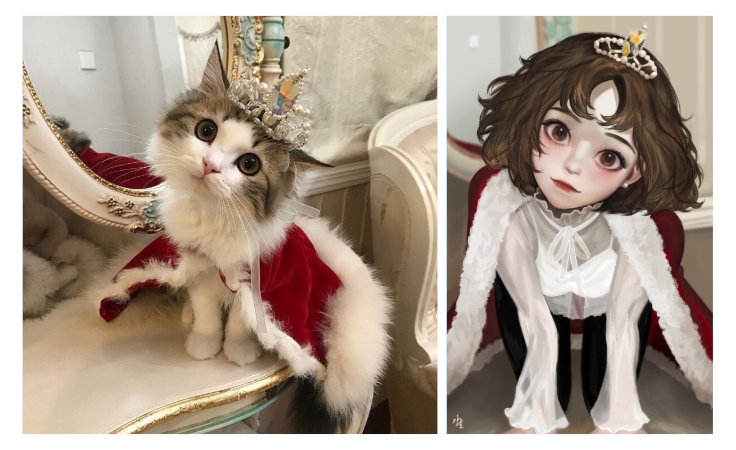 动物拟人:戴皇冠的小猫咪很迷人,二哈狗子也可以是帅哥!awsl