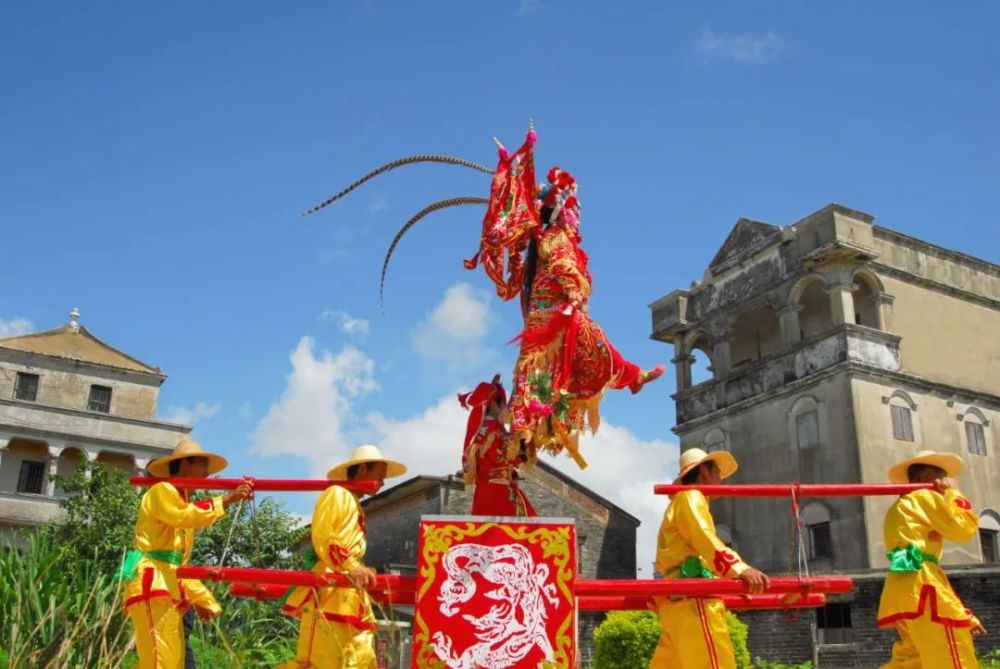 第二批国家级非物质文化遗产名录——台山浮石飘色