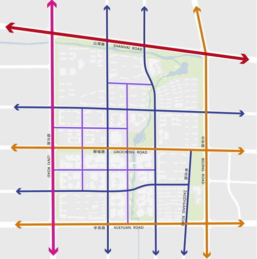 日照市聊城路片区概念性规划设计