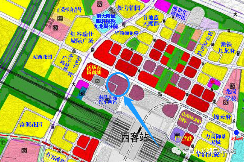 南昌西客站片区急需加快开发,近期有地块要置换!